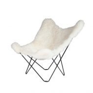 Mariposa Chair Shorn White