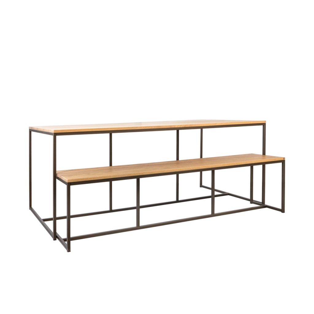 Tafel Soho, anodic bruin + bank s