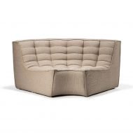 Sofa N701 round corner beige
