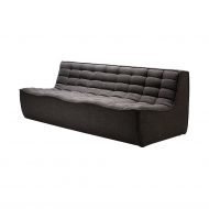 Sofa N701 3 seat dark grey