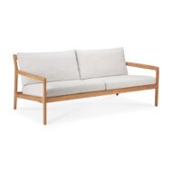 Tuinbank Teak Jack - sofa 180 - off white outdoor