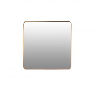 Spiegel Curved goud 60x60