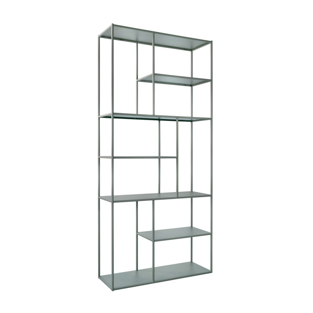 Kast Queens Cement Grijs schuin