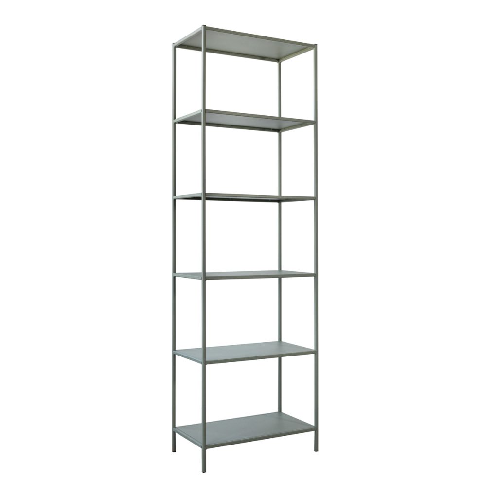 Kast Soho H200 Cement Grijs - schuin