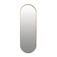 Spiegel ovaal 50x150 brons